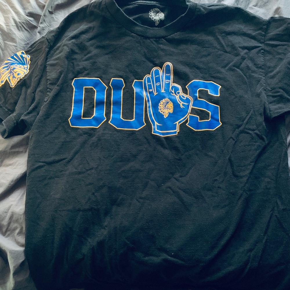 Golden State Warriors Dubs custom tee L